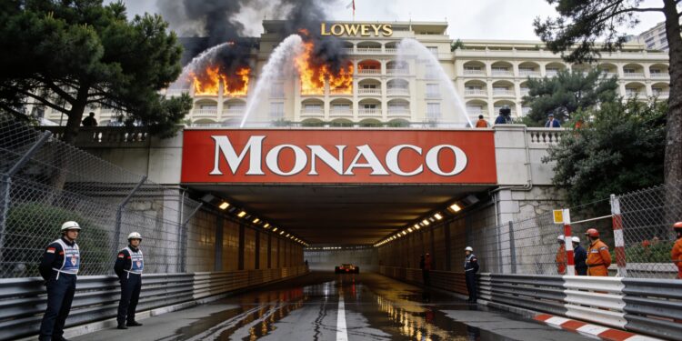 Keukenbrand zette tunnel Monaco blank: de bizarre GP van 1981 1 keukenbrand zette tunnel monaco blank de bizarre g