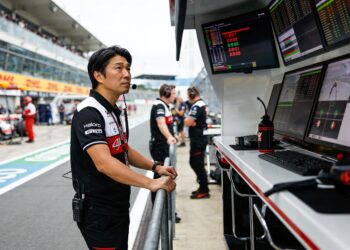 komatsu accepteer de race in monaco zoals die is o