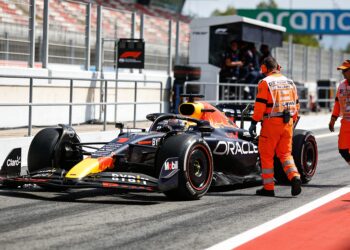 lawson valt stil in tweede training spanje