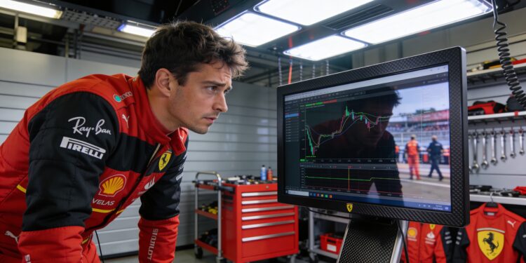 leclerc pareert kritiek hamilton op ferrari simula