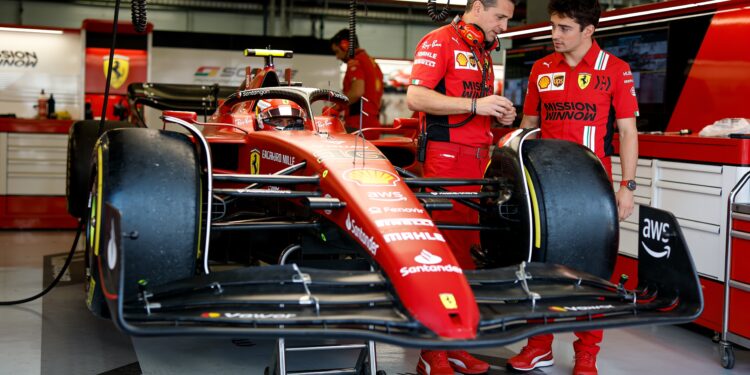leclerc test hamiltons remconfiguratie na monaco c