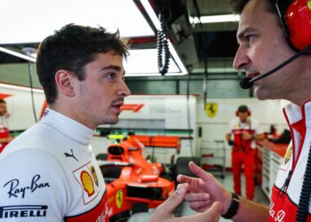 leclerc wisselt van rem setup na crash en conflict