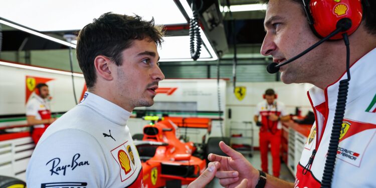 leclerc wisselt van rem setup na crash en conflict