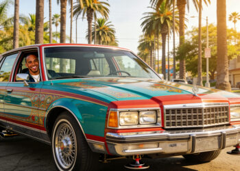 lewis hamilton verkent lowrider cultuur in unieke