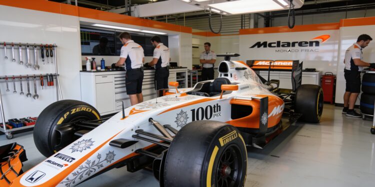 mclaren viert 1000ste grand prix met speciale live