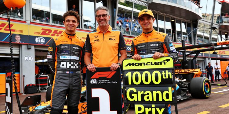 McLaren viert 1000ste Grand Prix op historische grond in Monaco 1 mclaren viert 1000ste grand prix op historische gr