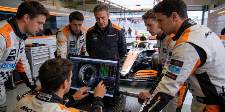mclaren worstelt met verloren bandenvoordeel onder