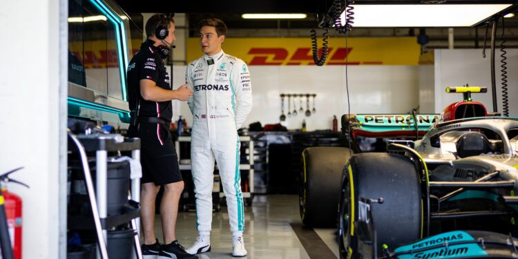 Mercedes zet Vesti in W17 tijdens eerste training Barcelona 1 mercedes zet vesti in w17 tijdens eerste training
