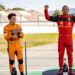 norris over hamiltons zege een middelvinger naar z