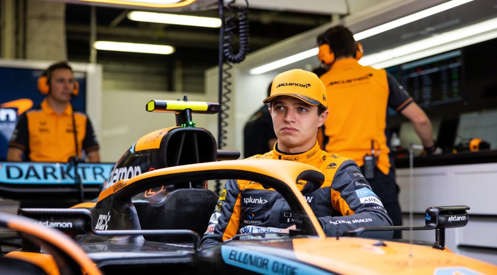 norris vreest gridstraf na aanhoudende motorproble