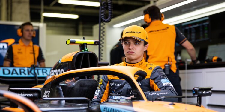 norris vreest gridstraf na aanhoudende motorproble