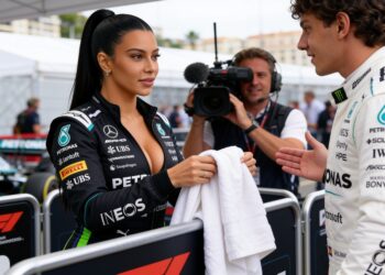 ophef in monaco kardashian pakt handdoek van winna