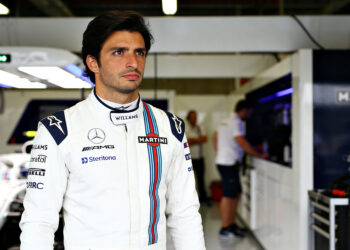 sainz over williams vormdip dit testte zeker mijn