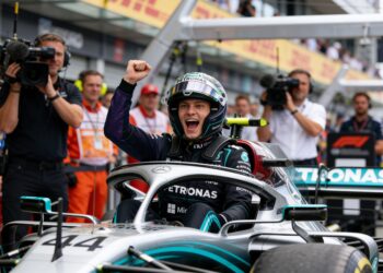 sensationele pole voor antonelli in monaco russell