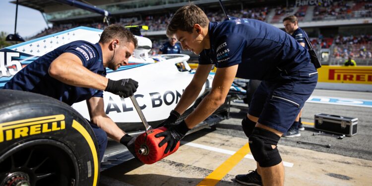 williams beboet na slordige fouten op startgrid ba