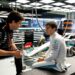 wolff maant russell tot kalmte na dramatische race